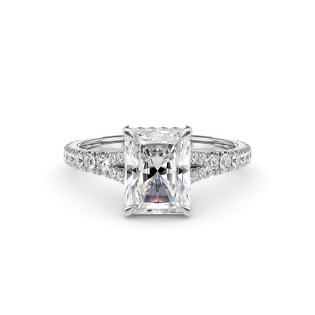 Eleonore engagement ring white gold