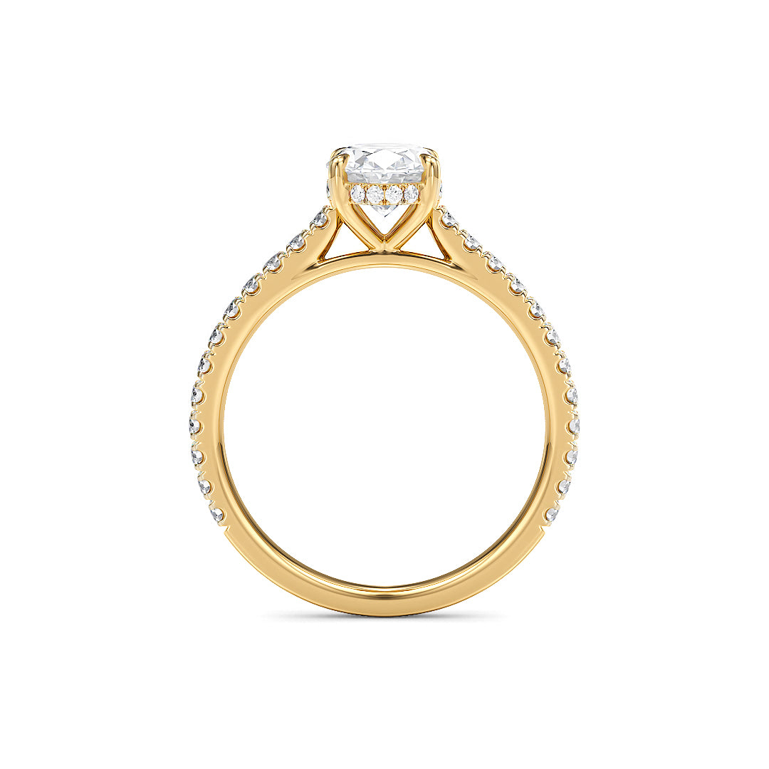 Julia Verlobungsring Gelbgold