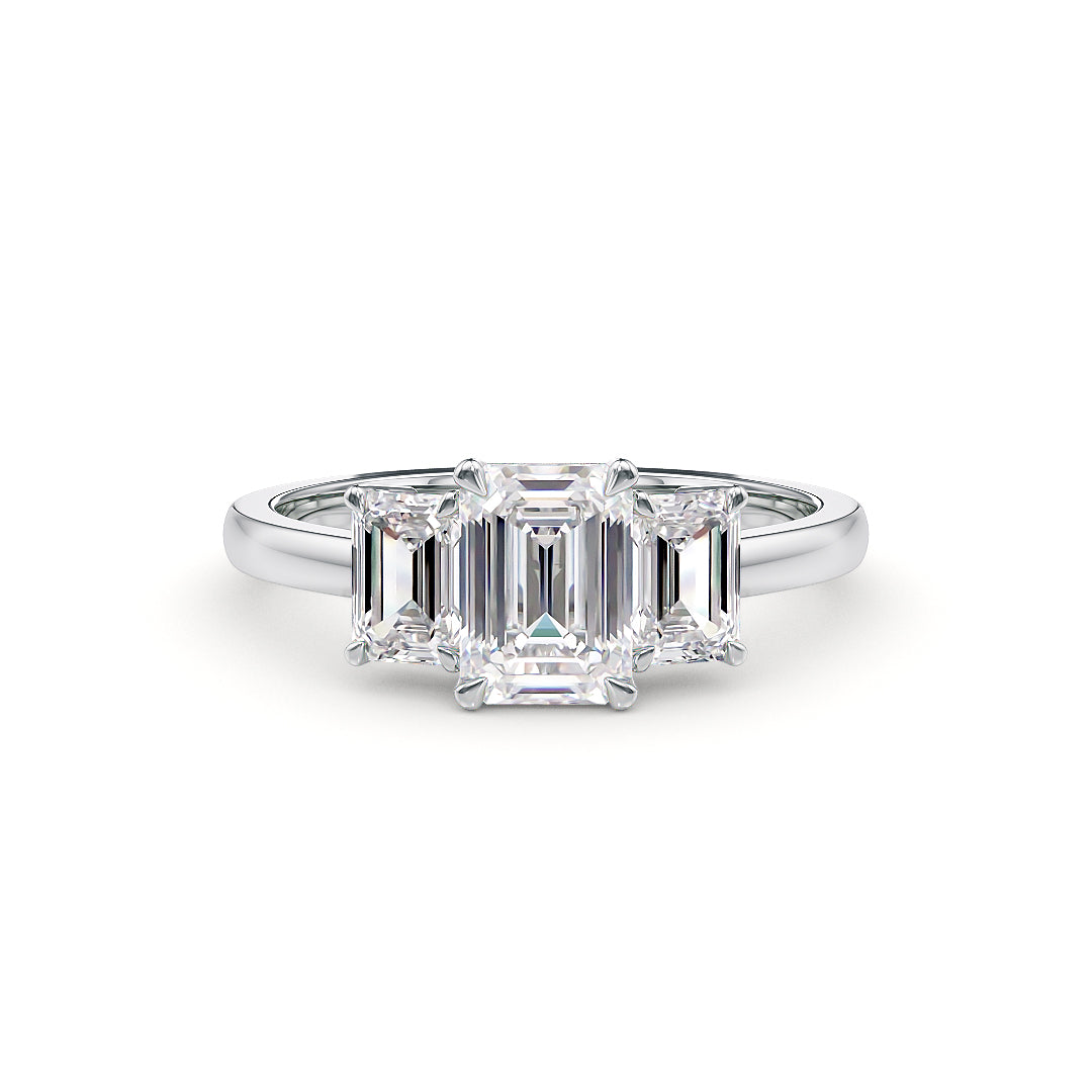 Stellini Diamonds Amore Verlobungsring aus Weißgold mit 2,0 Karat Labordiamant und IGI-Zertifikat.