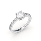 Florence engagement ring white gold - Stellini Diamonds