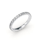 Eternity anneau en or blanc 2.10mm - Stellini Diamonds