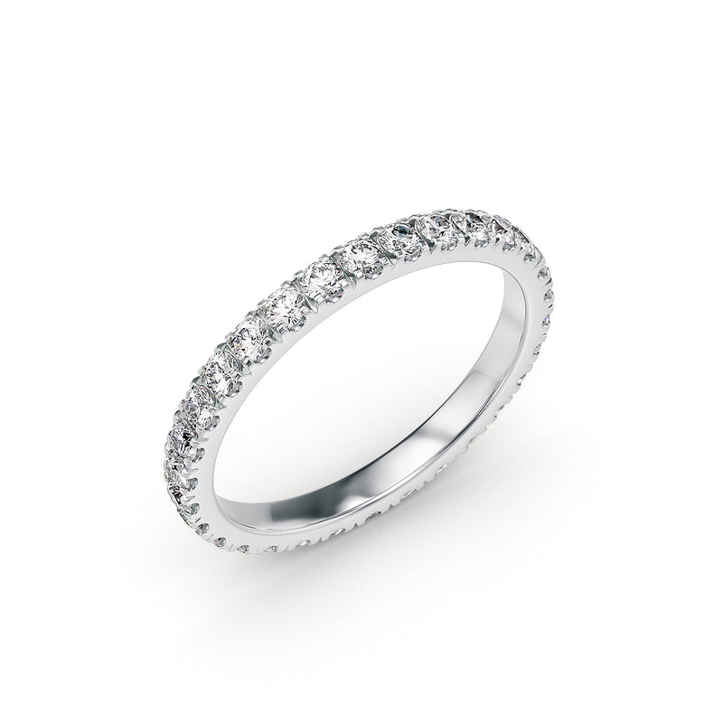 Eternity Ring white gold 2.10mm - Stellini Diamonds