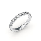 Roma ring white gold 2.50mm - Stellini Diamonds