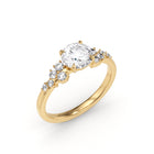 Cendrillon bague de fiançailles en or jaune - Stellini Diamonds