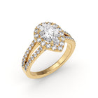 Anello di fidanzamento Mirabella in oro giallo - Stellini Diamonds