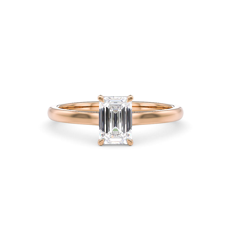 Grazia engagement ring rose gold - Stellini Diamonds