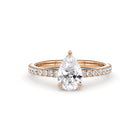 Estelle engagement ring rose gold - Stellini Diamonds