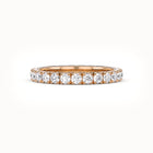 Roma ring rose gold 2.50mm - Stellini Diamonds