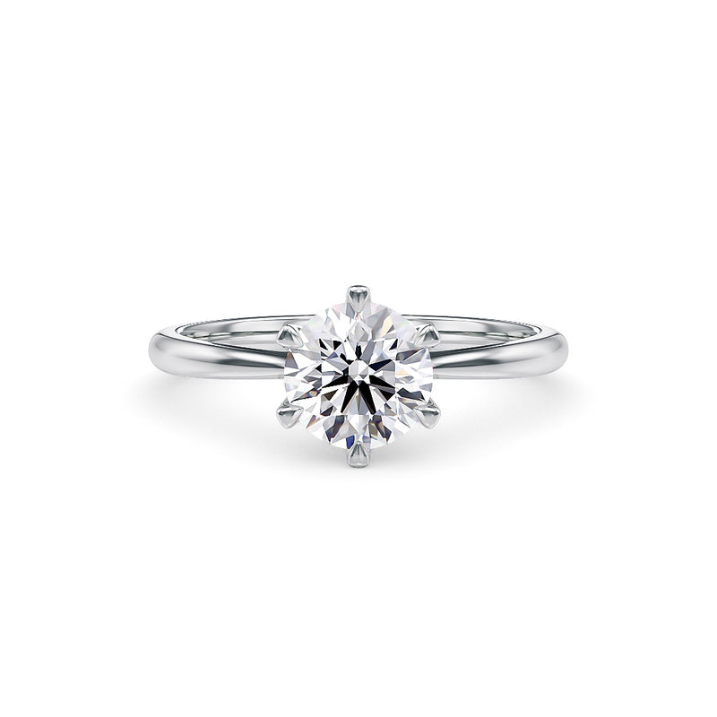 Bella engagement ring white gold - Stellini Diamonds