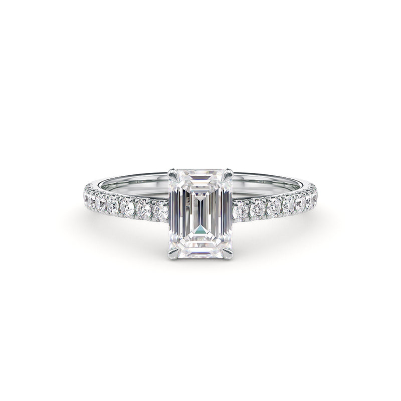 Athena engagement ring white gold - Stellini Diamonds