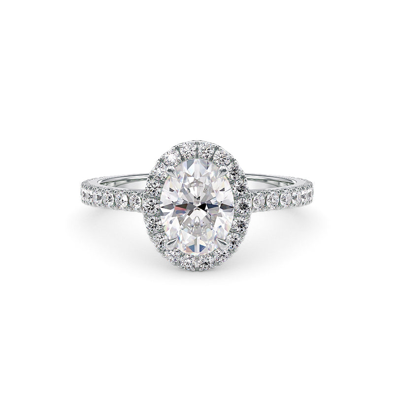 Ava engagement ring 18K white gold - Stellini Diamonds