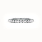 Eternity anneau en or blanc 2.10mm - Stellini Diamonds