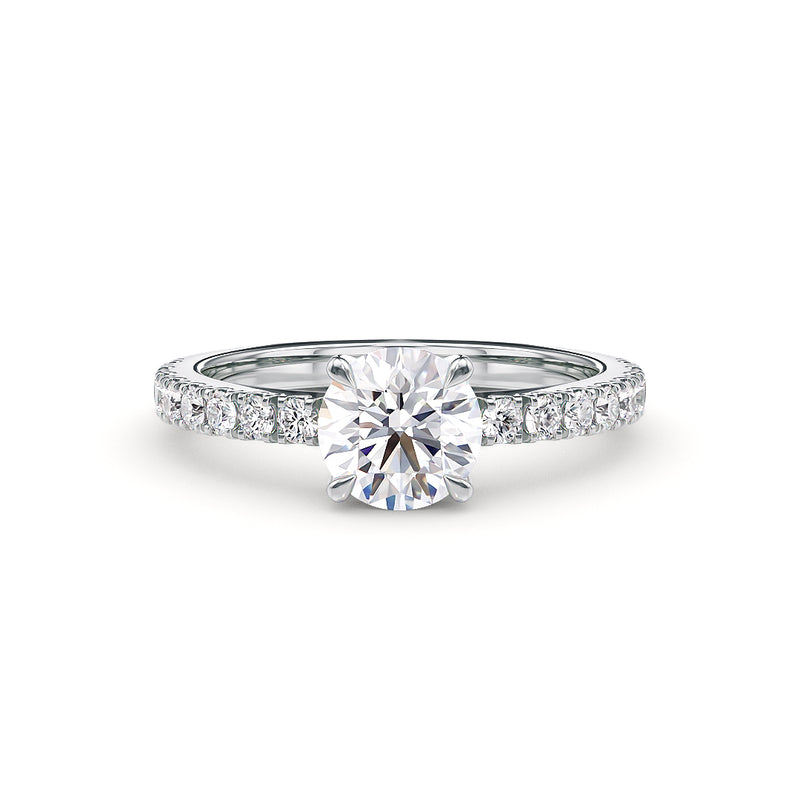 Florence engagement ring white gold - Stellini Diamonds
