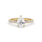 Estelle bague de fiançailles en or jaune - Stellini Diamonds