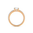 Florence engagement ring rose gold - Stellini Diamonds