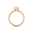 Positano engagement ring rose gold - Stellini Diamonds