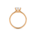 Bella bague de fiançailles en or rose - Stellini Diamonds