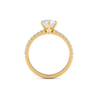 Positano engagement ring yellow gold - Stellini Diamonds