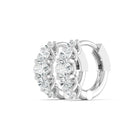 Oval Diamond Hoops earrings 18 carat - Stellini Diamonds