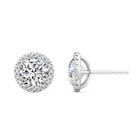 Round Halo Ohrringe - Stellini Diamonds