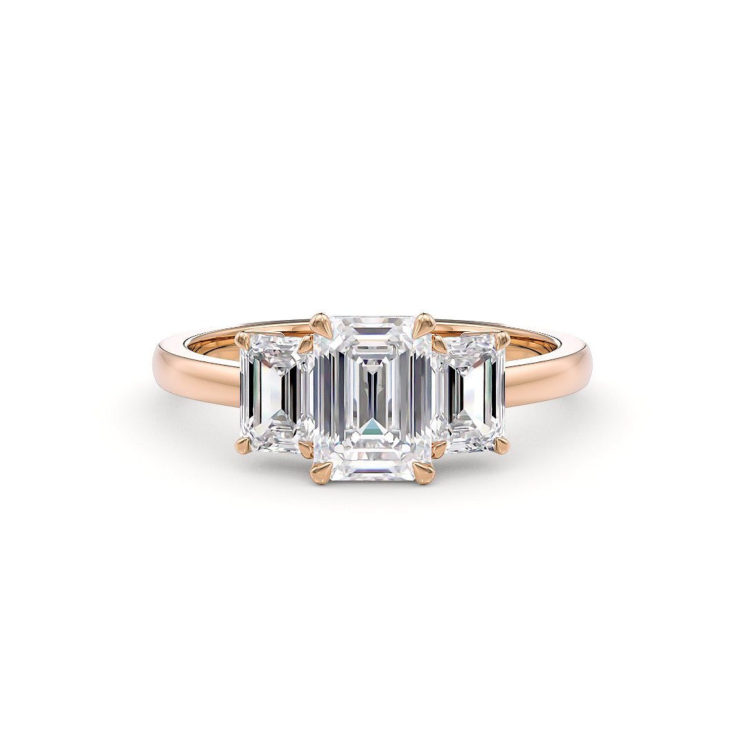 Stellini Diamonds Amore Verlobungsring in Roségold mit 2,20 Karat Labordiamant und IGI-Zertifikat, eleganter Schmuck für besondere Anlässe