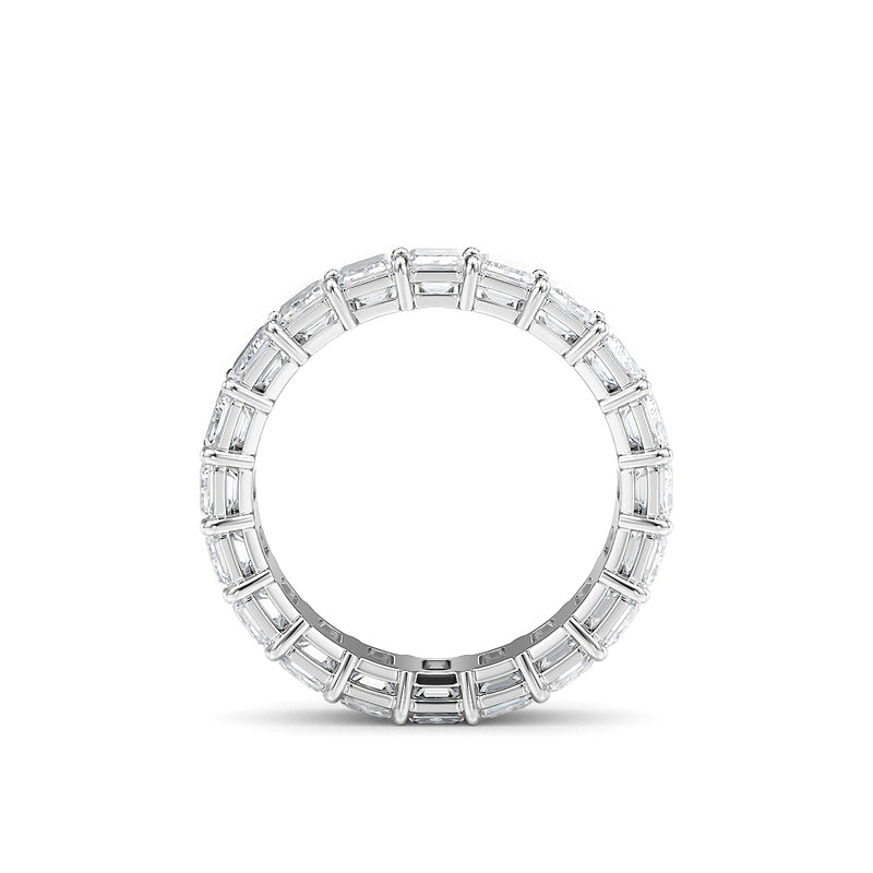 Leo Ring aus Weißgold mit 0,20 Karat Labordiamanten von Stellini Diamonds, IGI-Zertifikat sichtbar.