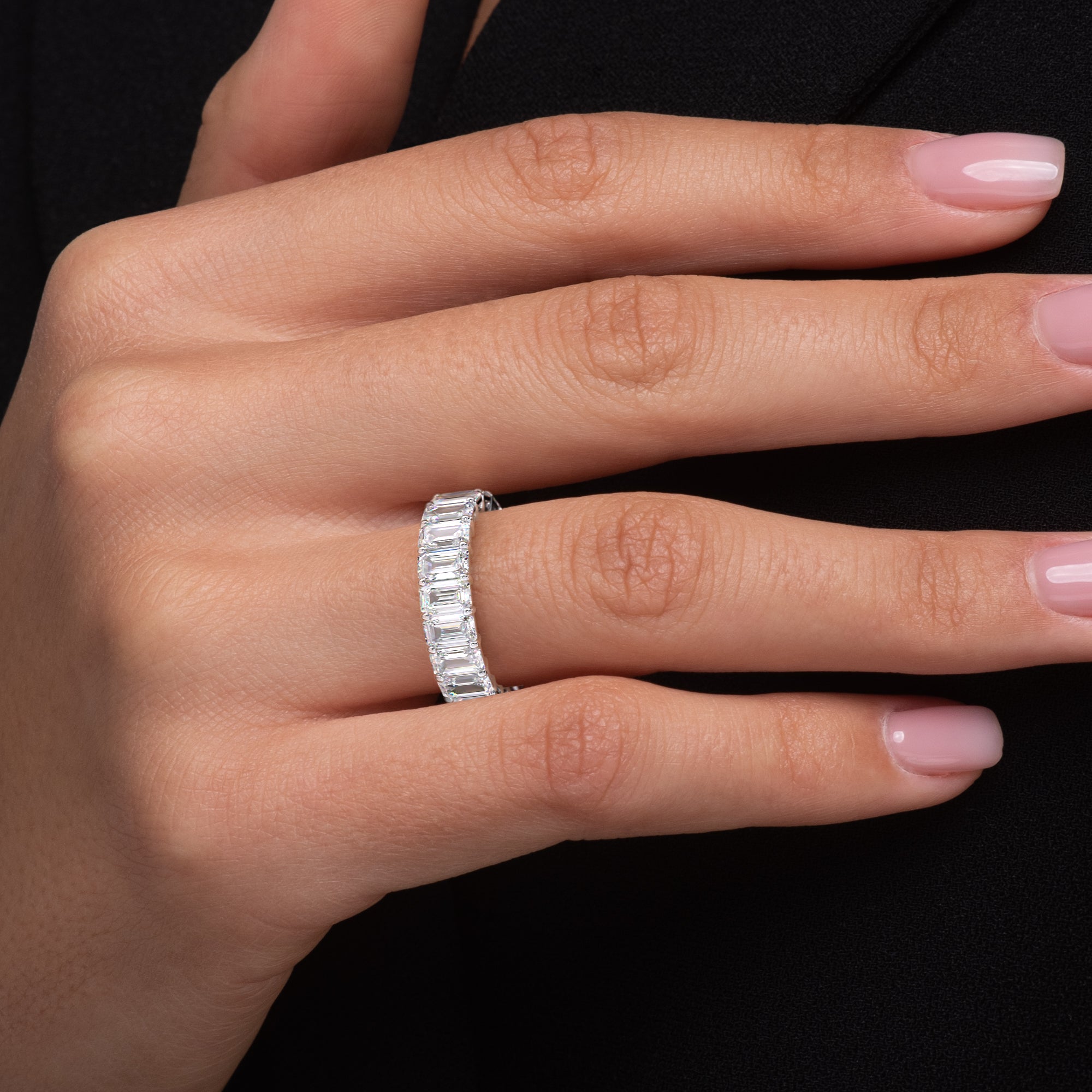 Leo Ring aus Weißgold von Stellini Diamonds mit 5,20 Karat Labordiamant und IGI-Zertifikat, eleganter Schmuckring.
