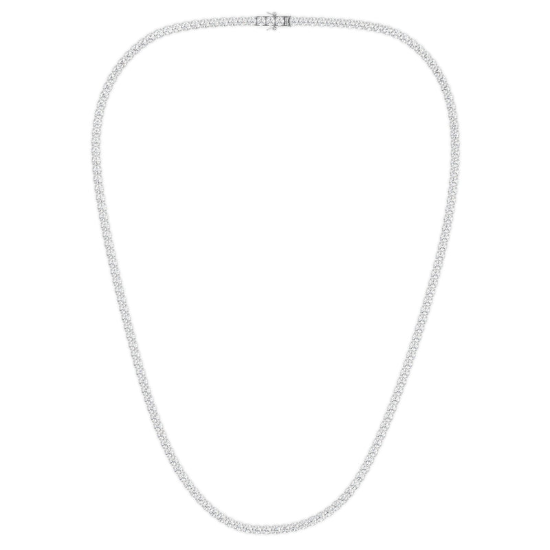 Tennis chain 2.5mm - 18K white gold - Stellini Diamonds