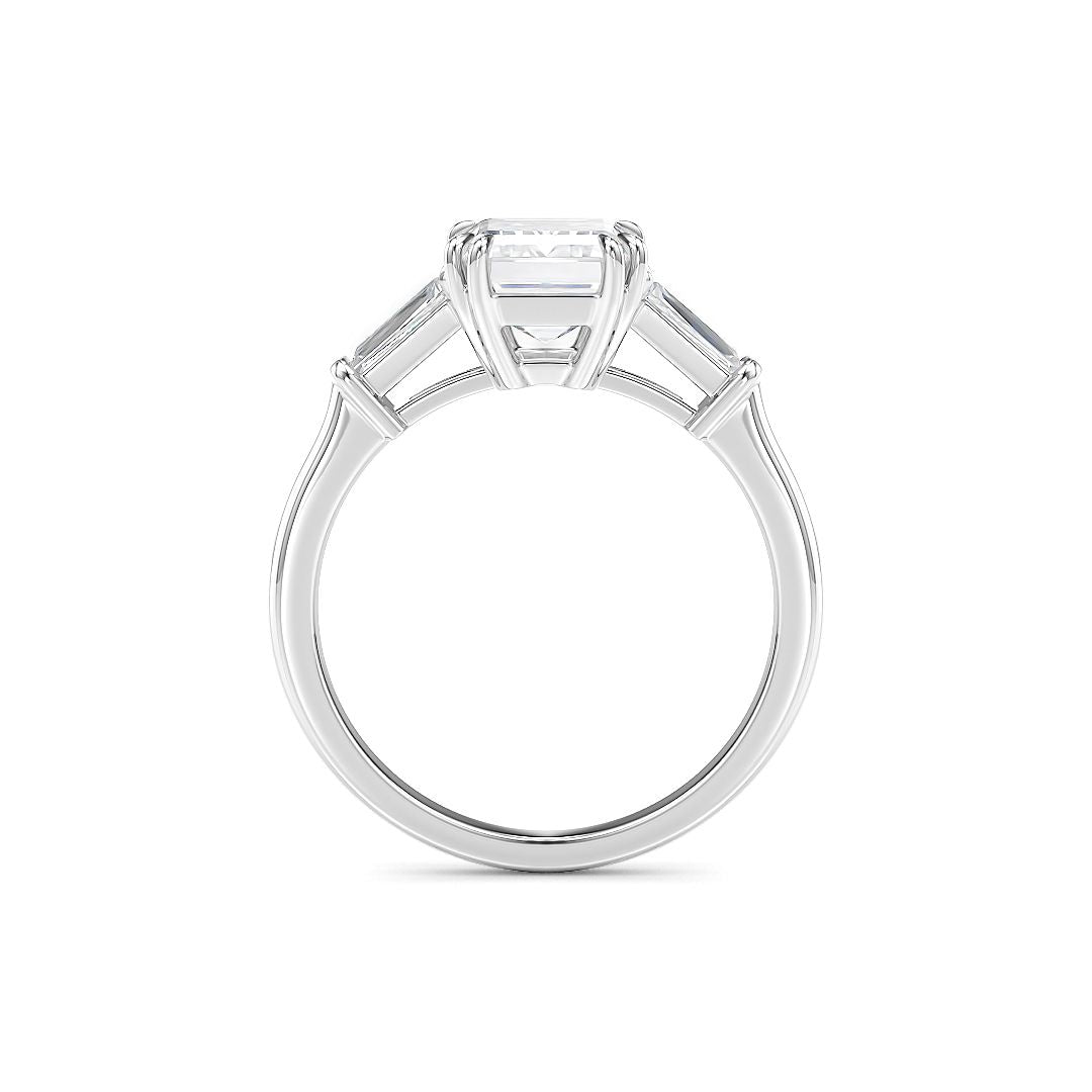 Triologie Emerald Verlobungsring - Stellini Diamonds